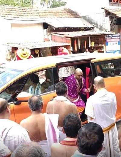 kashimath Swamiji's Visit to Karkala Temple