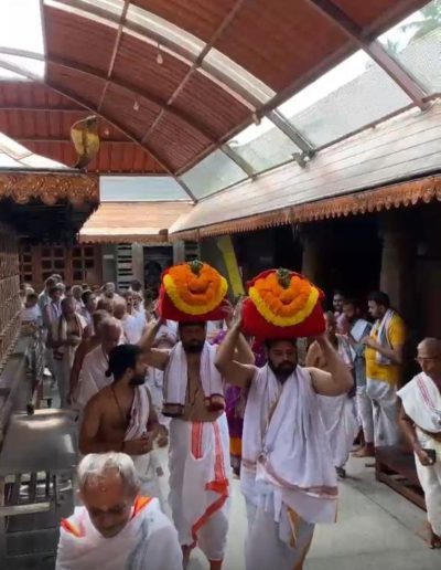 kashimath Swamiji's Visit to Karkala Temple