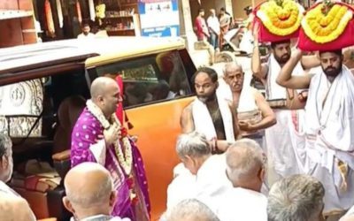 kashimath Swamiji’s Visit to Karkala Temple